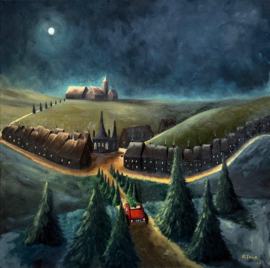 Driving home for Christmas - Christmas Cards