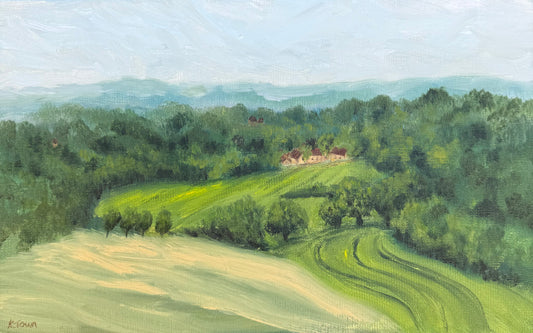 View (South) from Gourdon